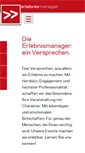 Mobile Screenshot of erlebnismanager.info